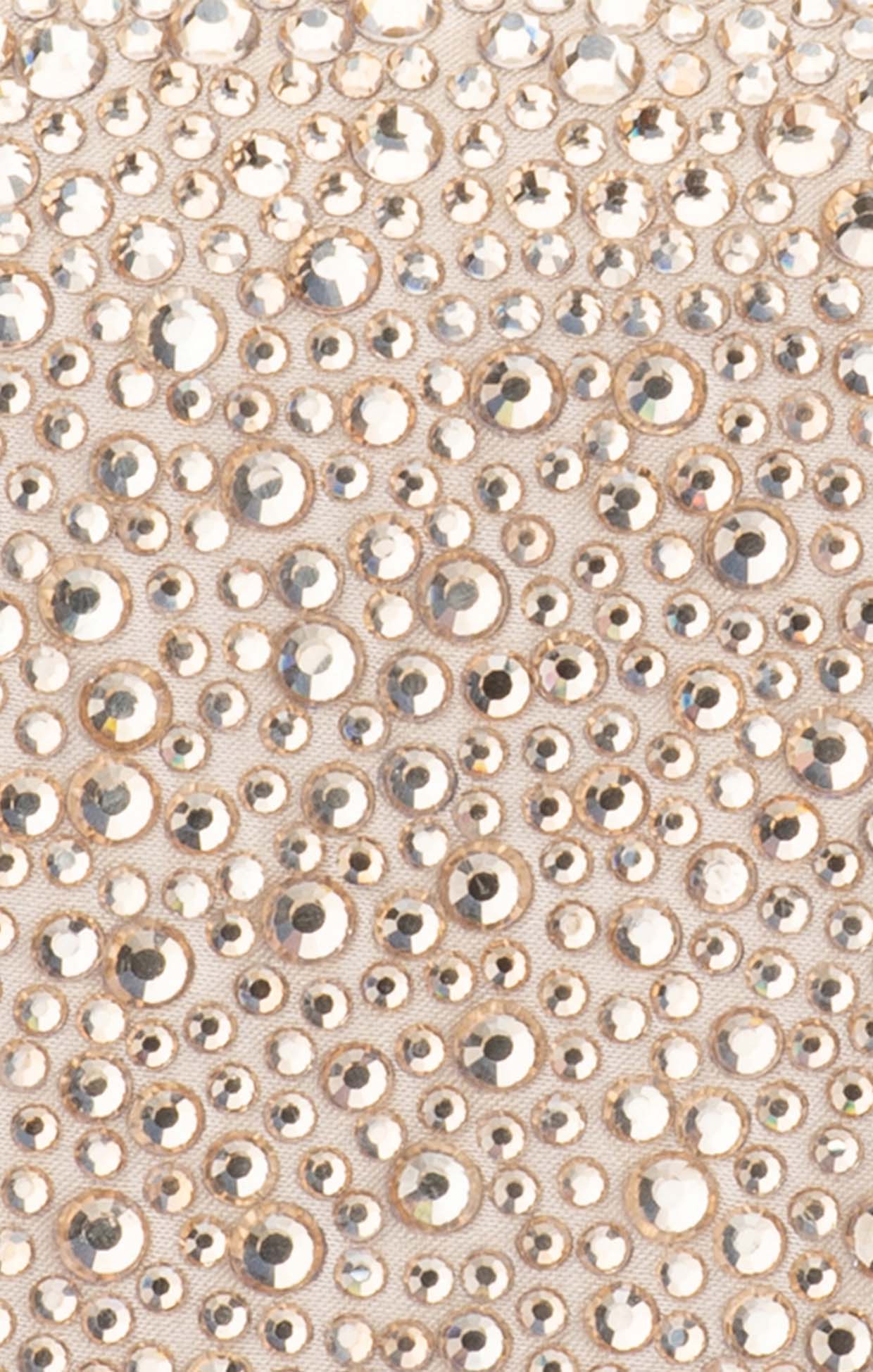 Bags OS / CHAMPAGNE HATTIE CRYSTAL SHOULDRE BAG IN CHAMPAGNE