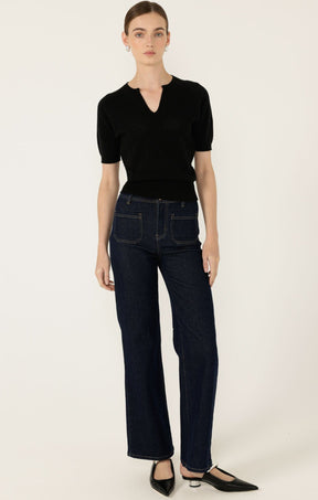 Pants HARPER WIDE LEG JEAN IN INDIGO