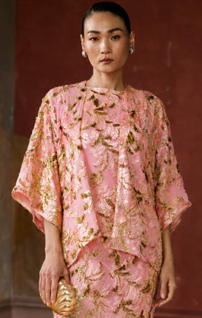 Jackets Multi Occasion BLOSSOM KIMONO PINK GOLD