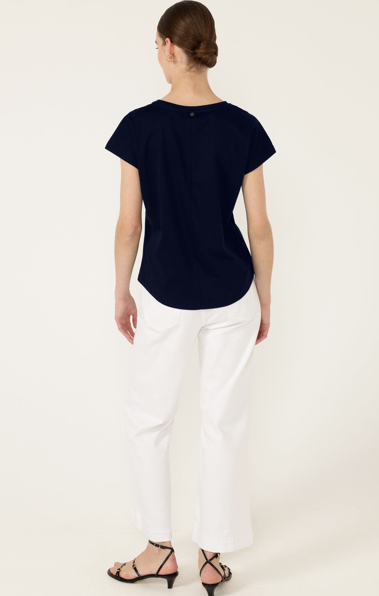 Tops INSTRUMENTAL TOP IN NAVY