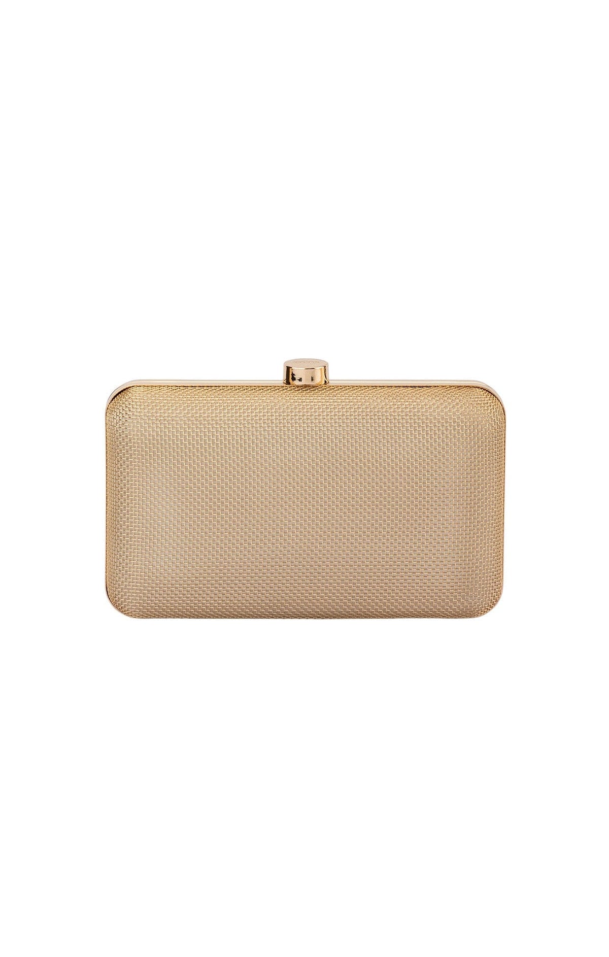 Bags OS / GOLD JEN MESH CLUTCH BAG IN GOLD