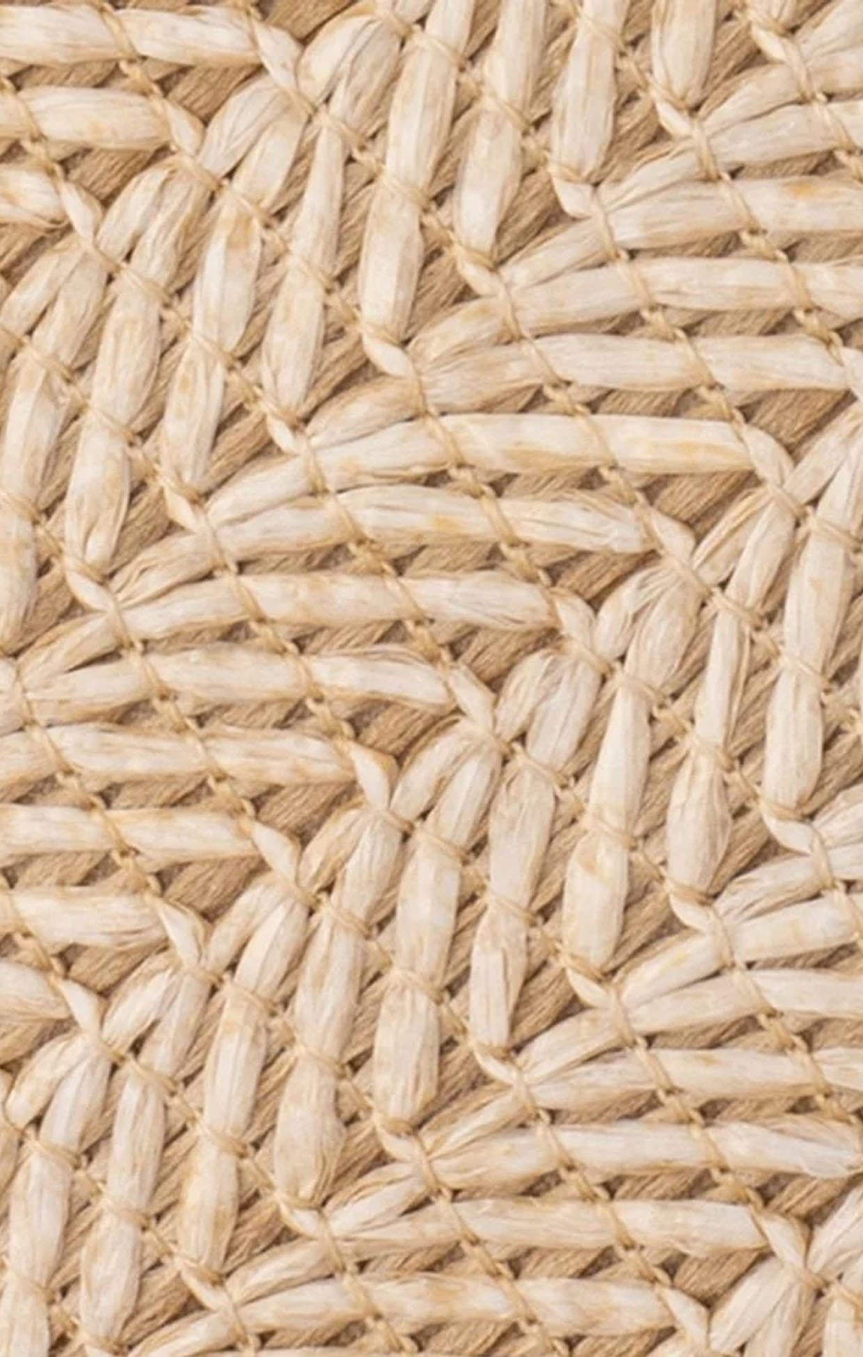 Bags OS / NATURAL JOSIE WOVEN CLUTCH IN NATURAL
