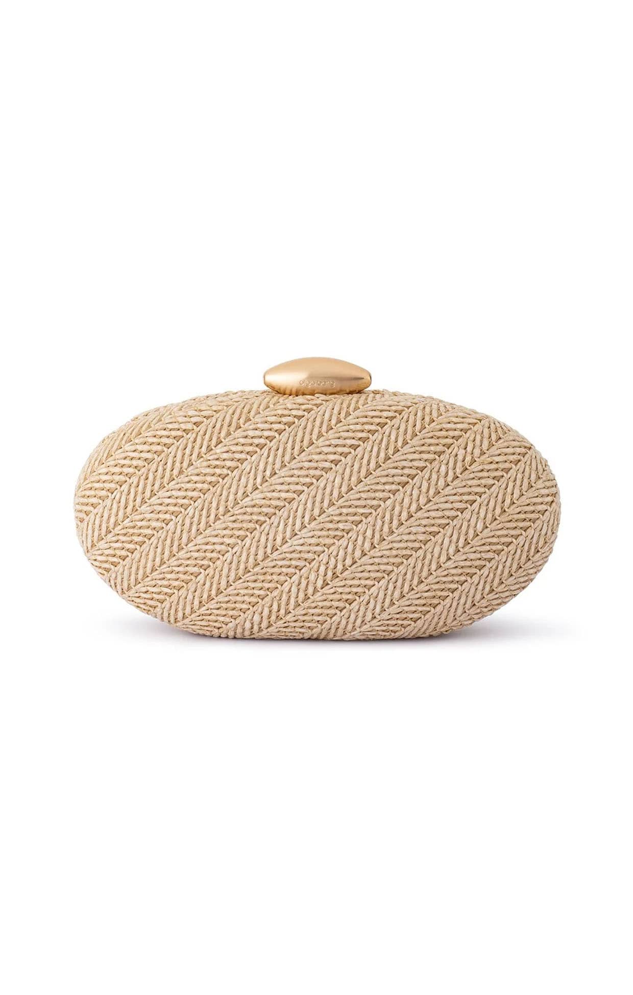 Bags OS / NATURAL JOSIE WOVEN CLUTCH IN NATURAL