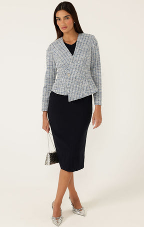Dresses Multi Occasion ZIP FRONT FITTED DRESS