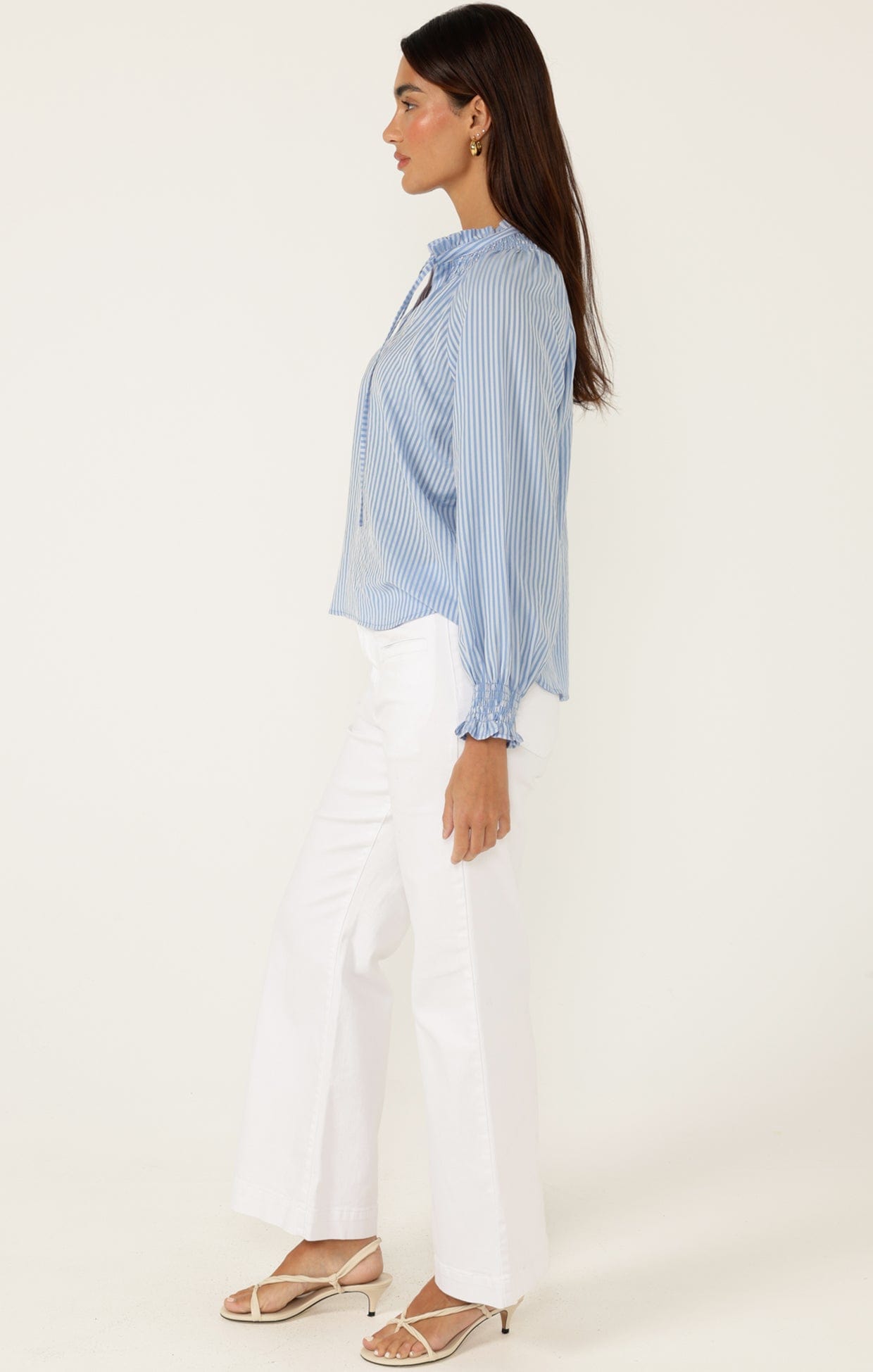 Tops JUST CHILLIN TOP IN ICE BLUE