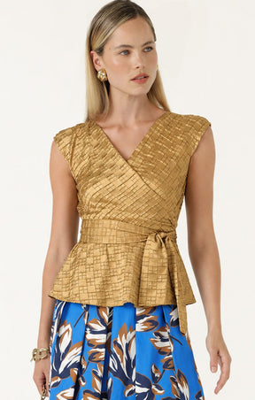 SYLVIA TOP IN GOLD