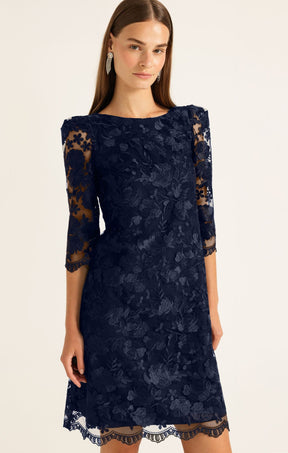 Dresses Events LAYLA SHIFT DRESS NAVY