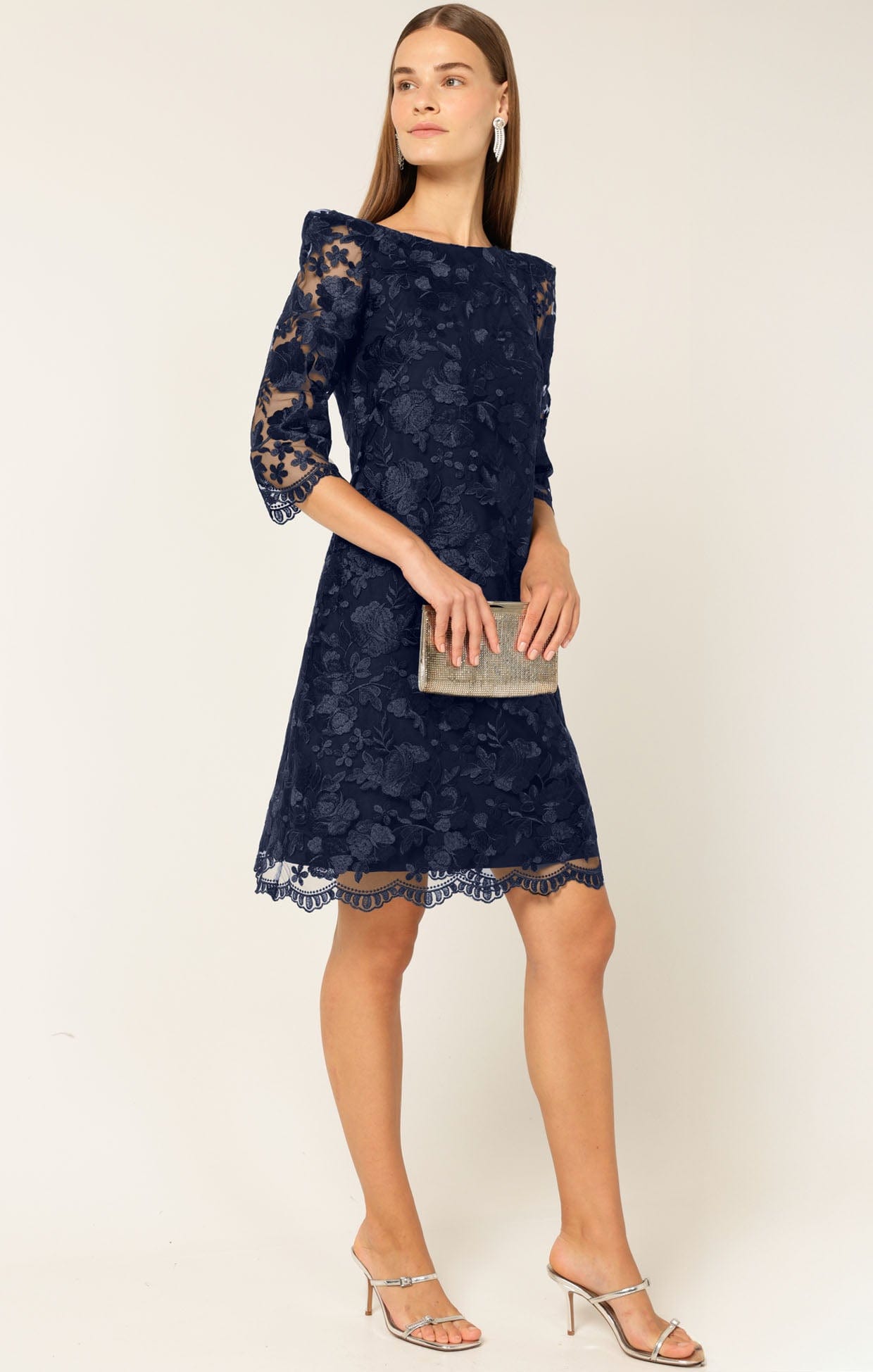 Dresses Events LAYLA SHIFT DRESS NAVY