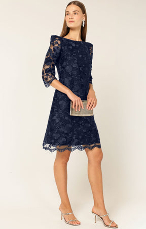 Dresses Events LAYLA SHIFT DRESS NAVY