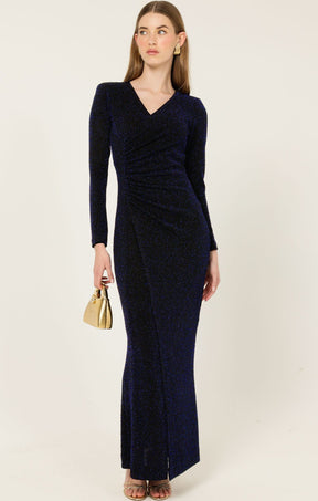 Dresses Events LENORA MAXI DRESS IN MIDNIGHT