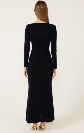 Dresses Events LENORA MAXI DRESS IN MIDNIGHT