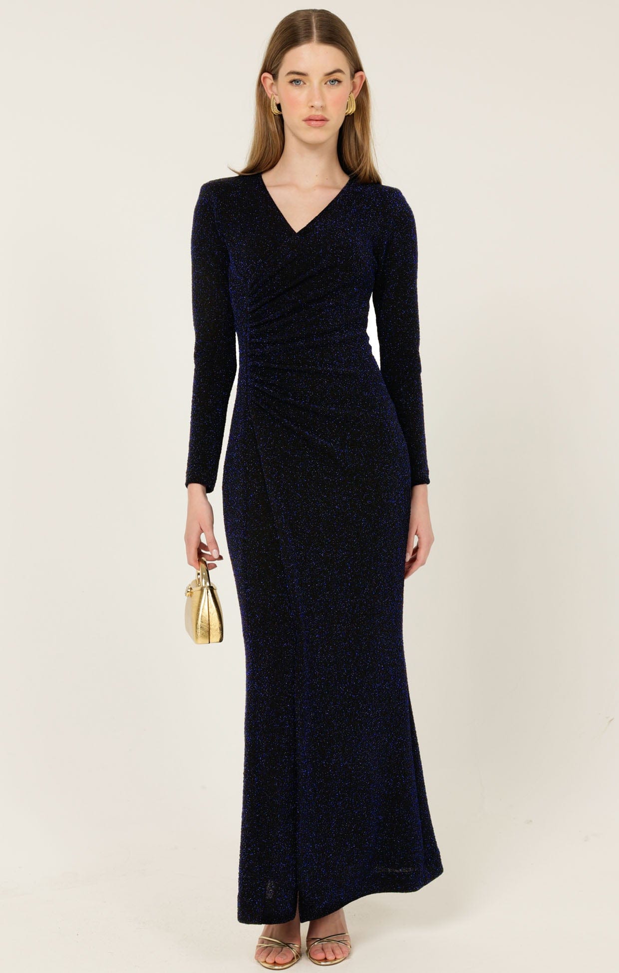 Dresses Events LENORA MAXI DRESS IN MIDNIGHT
