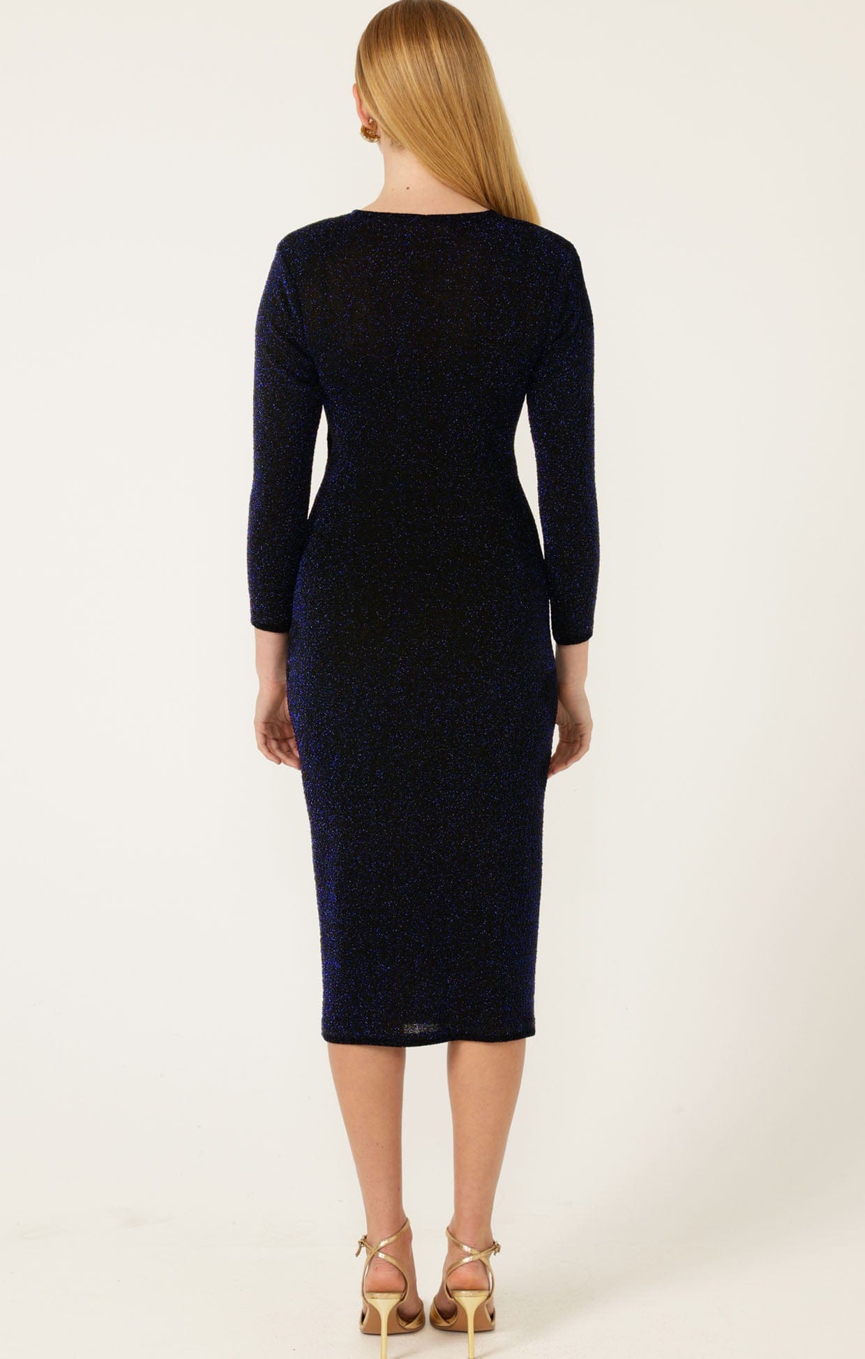 Dresses Events LENORA MIDI DRESS IN MIDNIGHT