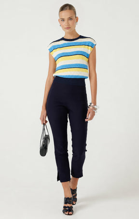 Knitwear LIMONCELLO STRIPE KNIT TOP