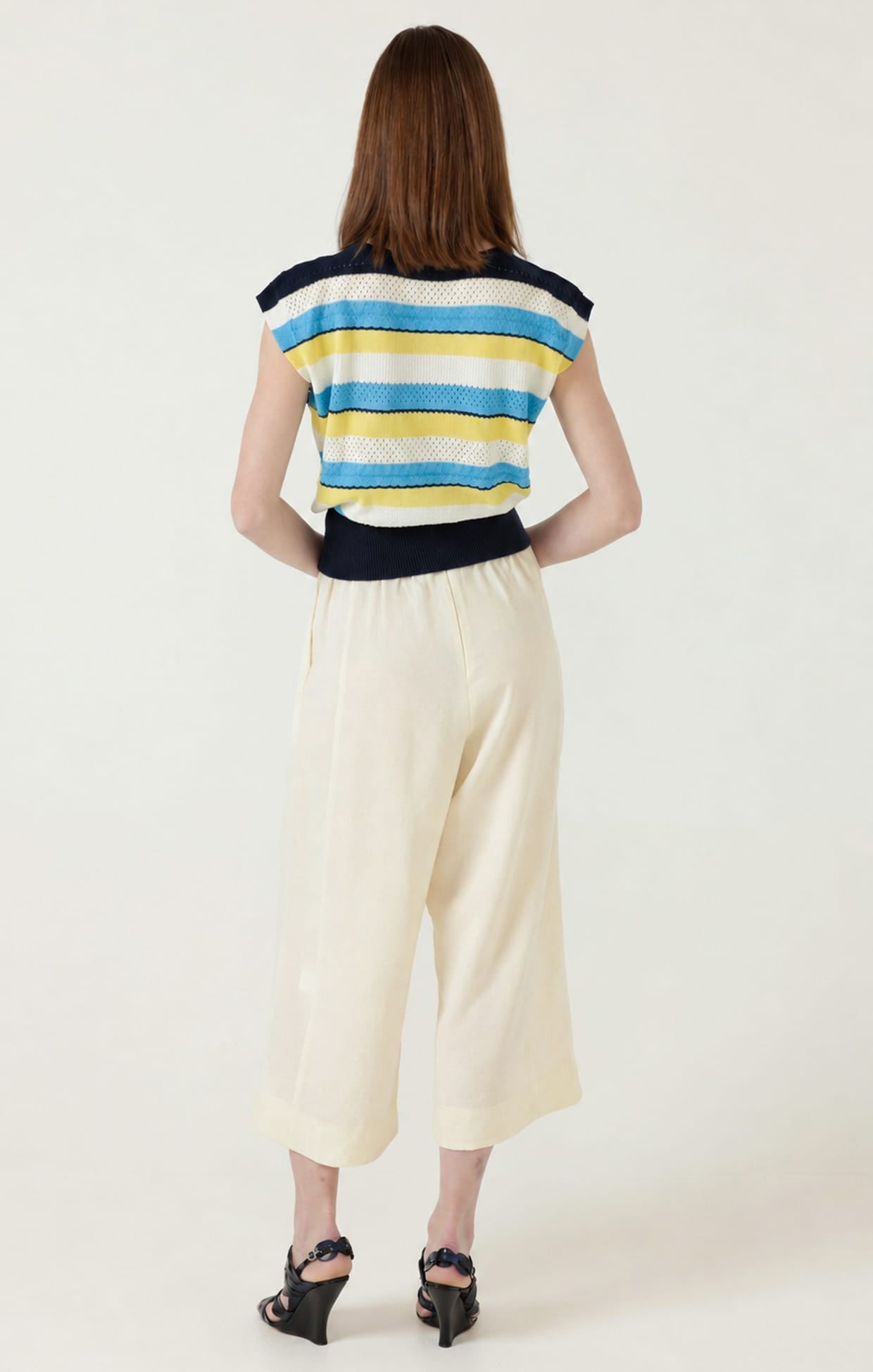 Knitwear LIMONCELLO STRIPE KNIT TOP