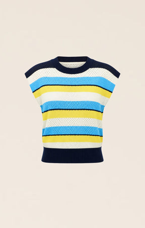 Knitwear LIMONCELLO STRIPE KNIT TOP