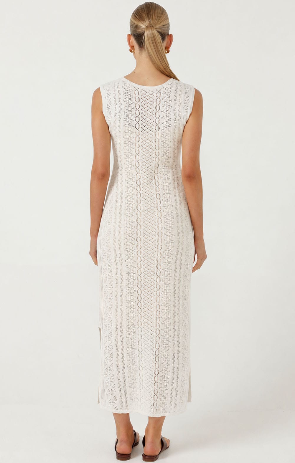 Knitwear LONG WEEKEND KNIT DRESS IN NATURAL