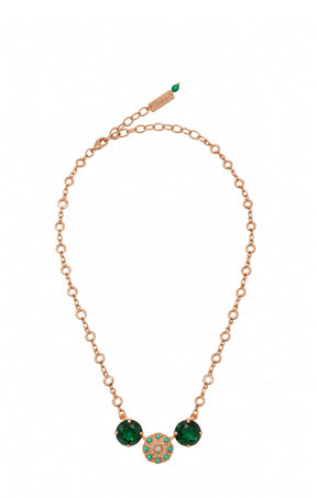 ACCESSORIES Necklaces OS / EMERALD LUCERNE NECKLACE IN EMERALD