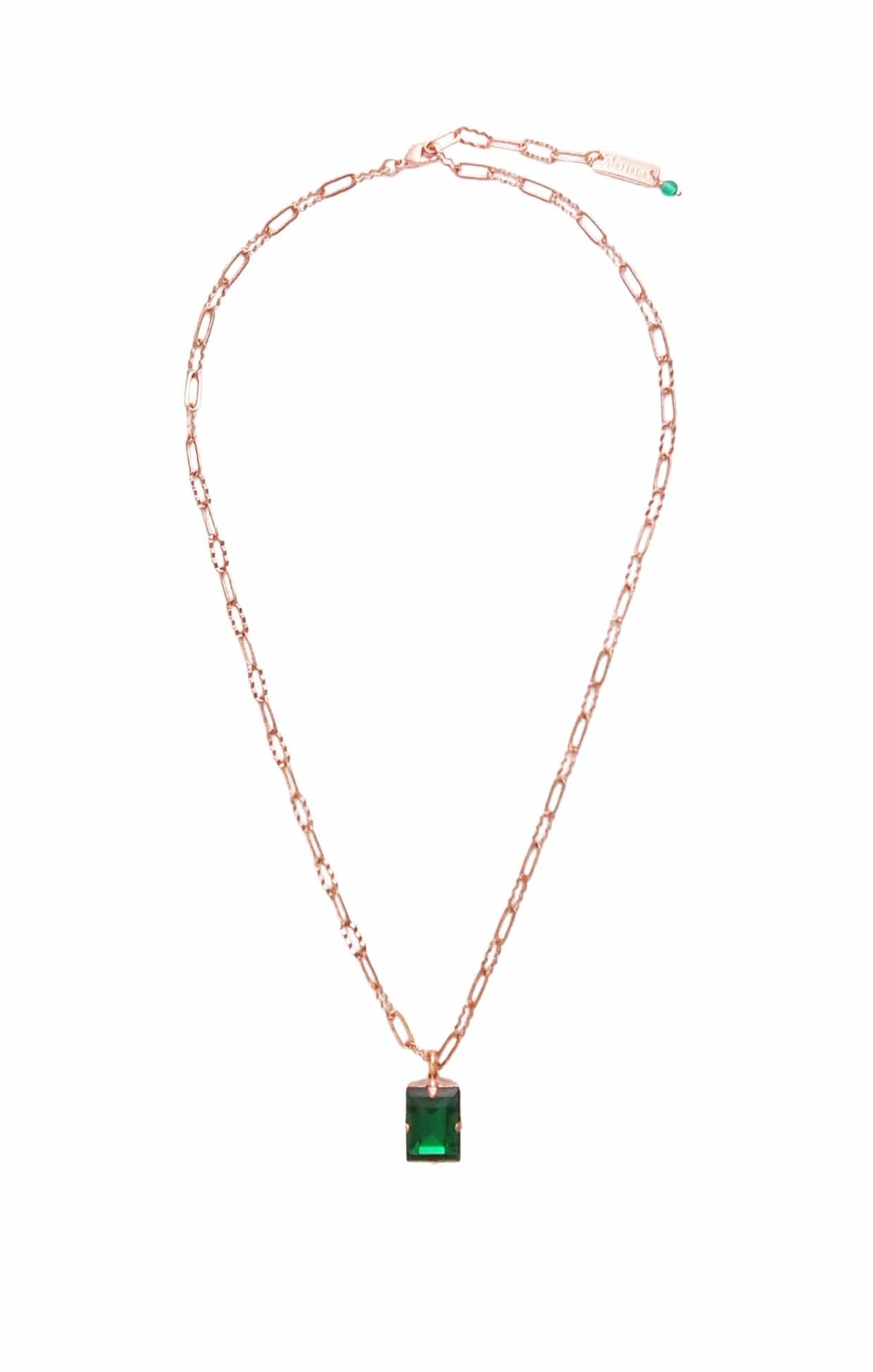 Necklaces OS / EMERALD ENVY LYON NECKLACE IN EMERALD ENVY