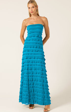 Dresses MADDISON DRESS IN AQUA BLUE