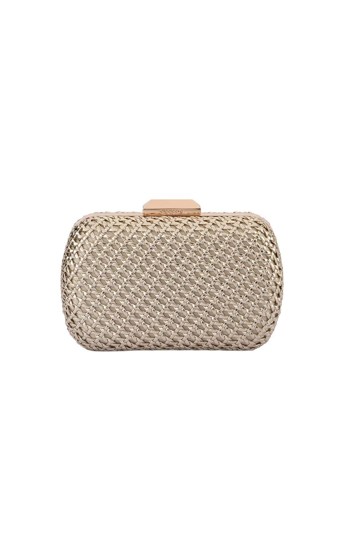 Bags OS / GOLD MALI TEXTURED CLUTCH BAG IN GOLD