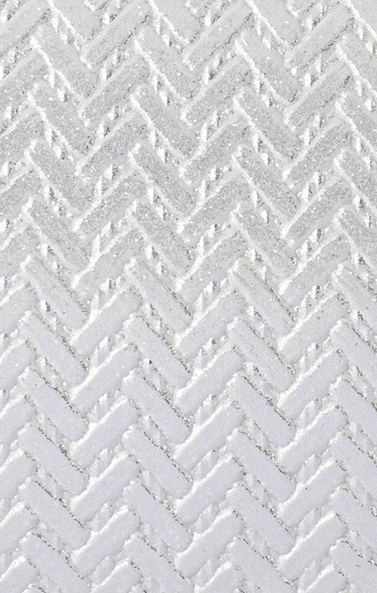 Bags OS / SILVER MARIKA EMBOSSED CLUTCH IN SILVER