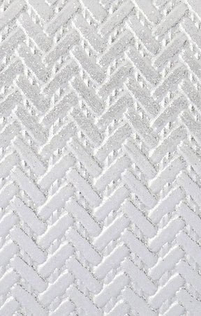 Bags OS / SILVER MARIKA EMBOSSED CLUTCH IN SILVER