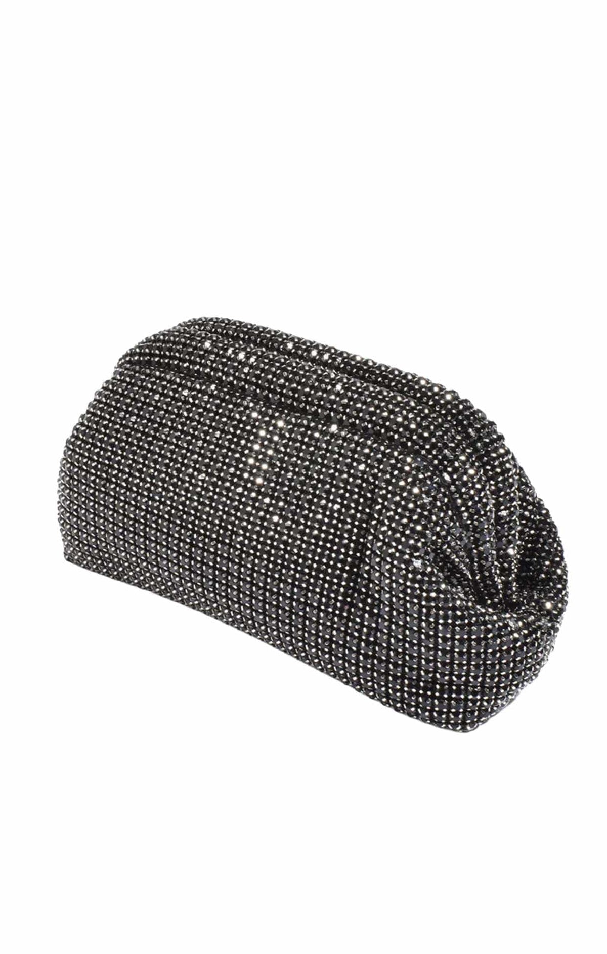 Bags OS / BLACK MARISA DIAMANTE CLUTCH IN BLACK