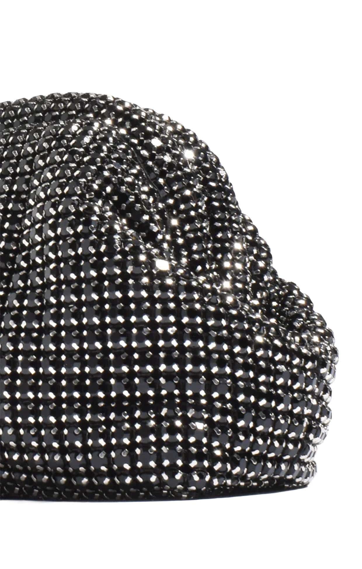 Bags OS / BLACK MARISA DIAMANTE CLUTCH IN BLACK