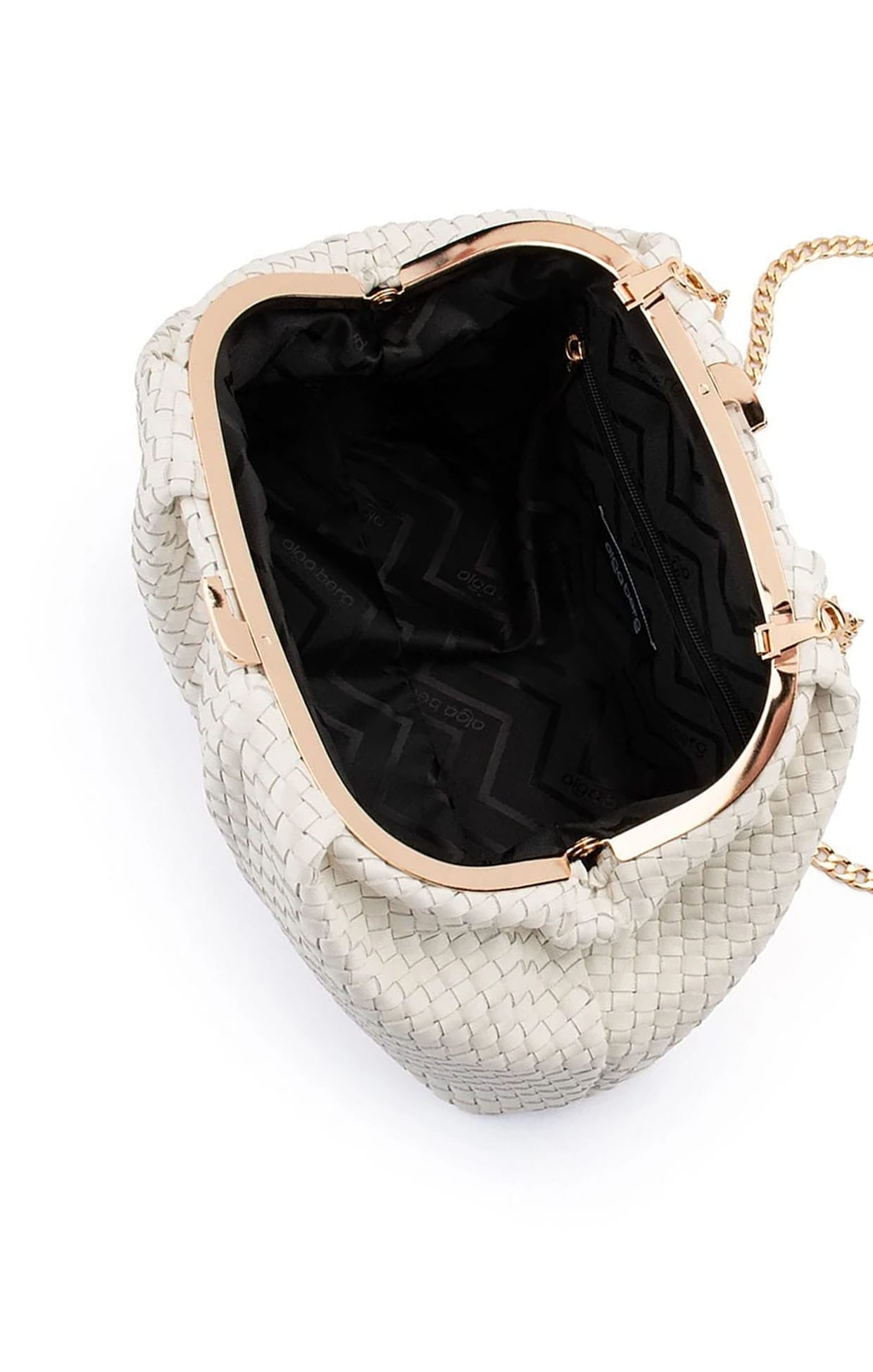 Bags OS / WHITE MARTINIQUE WOVEN CLUTCH IN WHITE