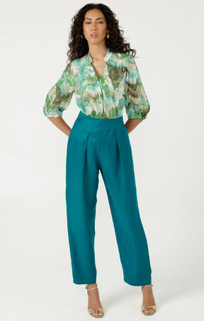 Pants CORFU PANT IN PEACOCK