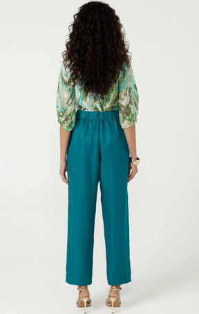 Pants CORFU PANT IN PEACOCK