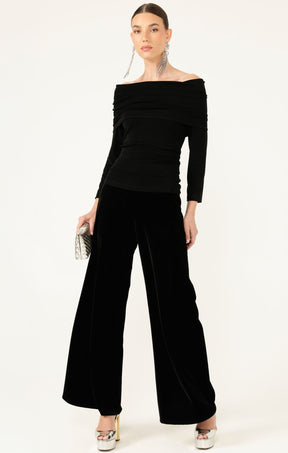 Pants Multi Occasion PLUSH PALAZZO PANT