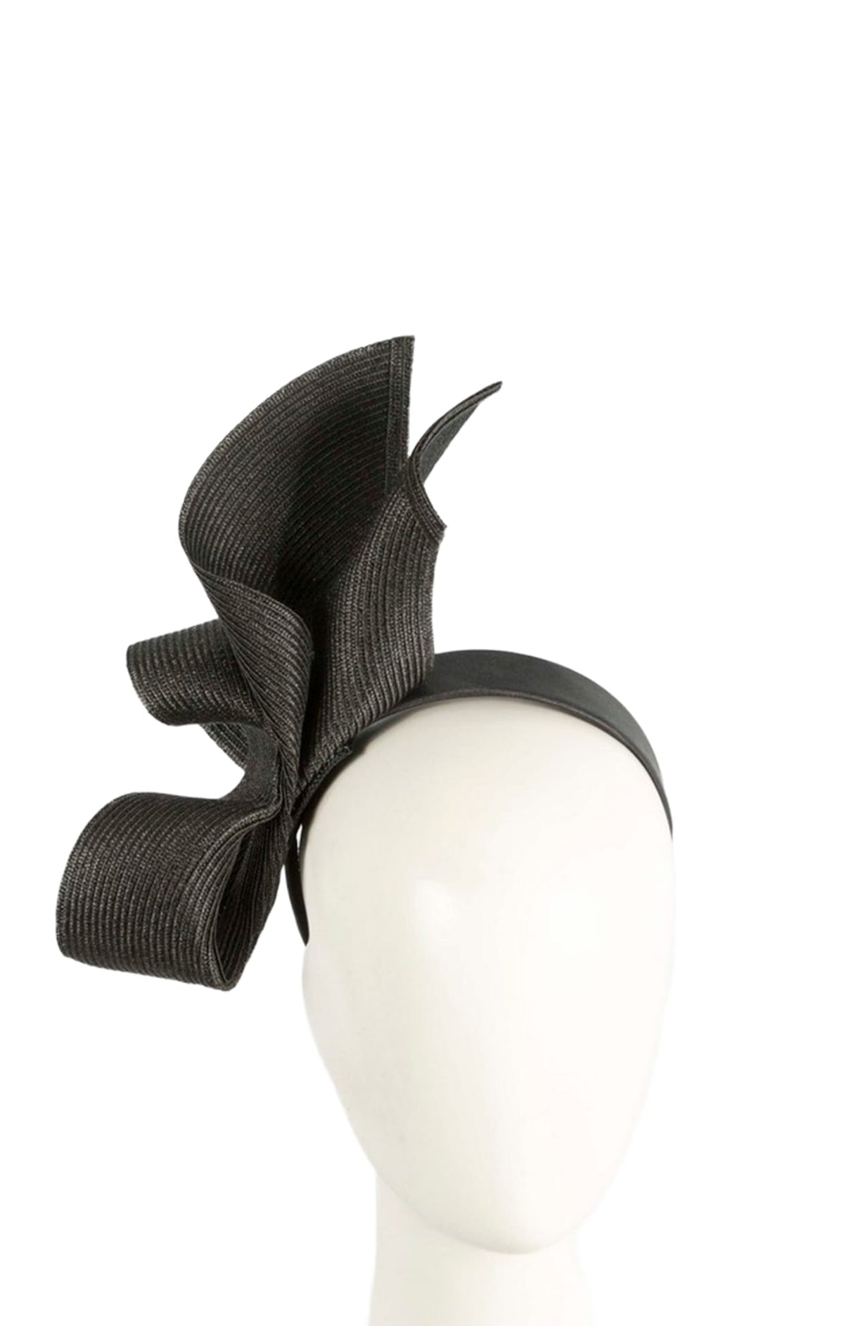 Headwear OS / BLACK MARGOT FASCINATOR IN BLACK