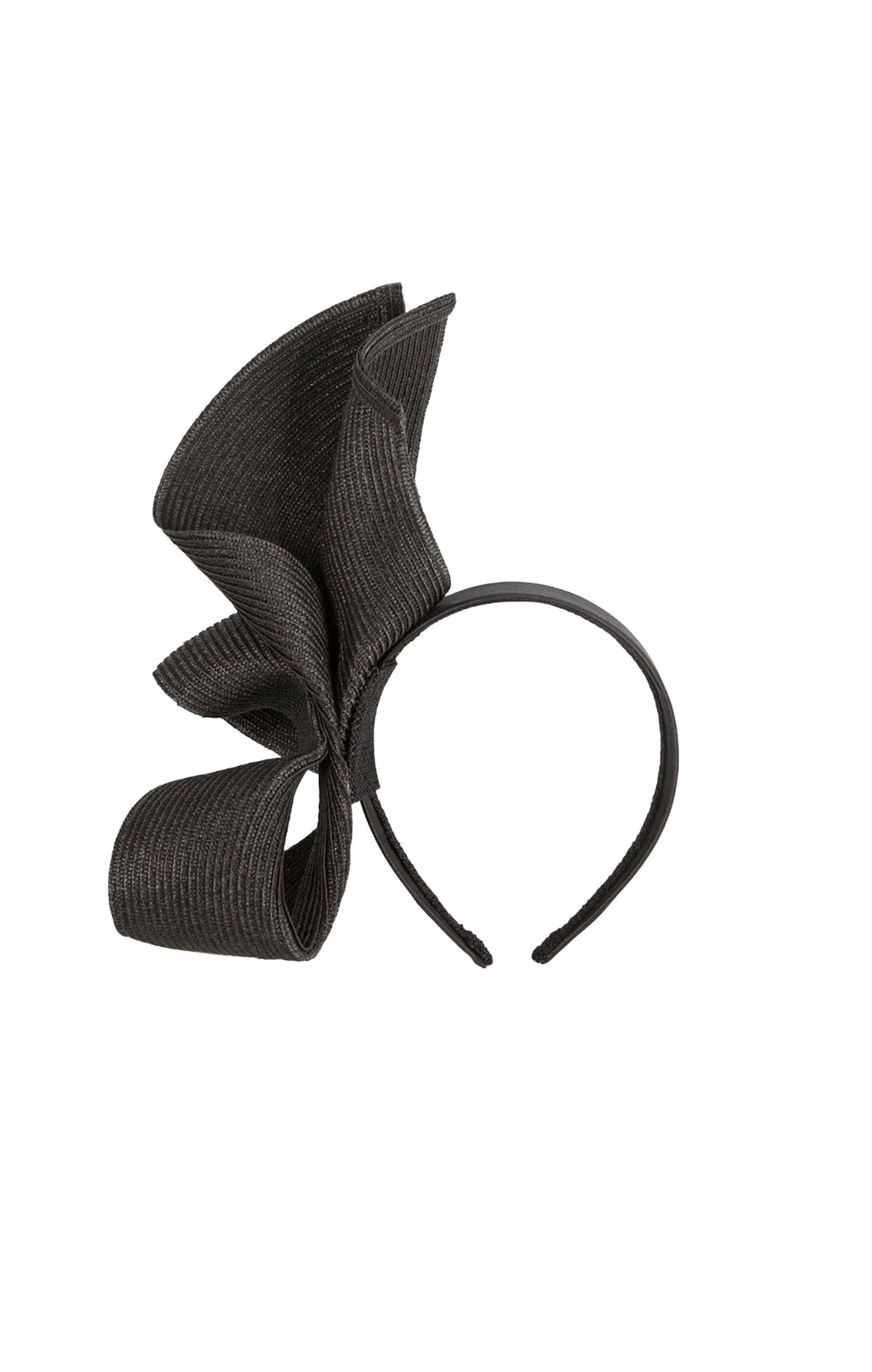 Headwear OS / BLACK MARGOT FASCINATOR IN BLACK