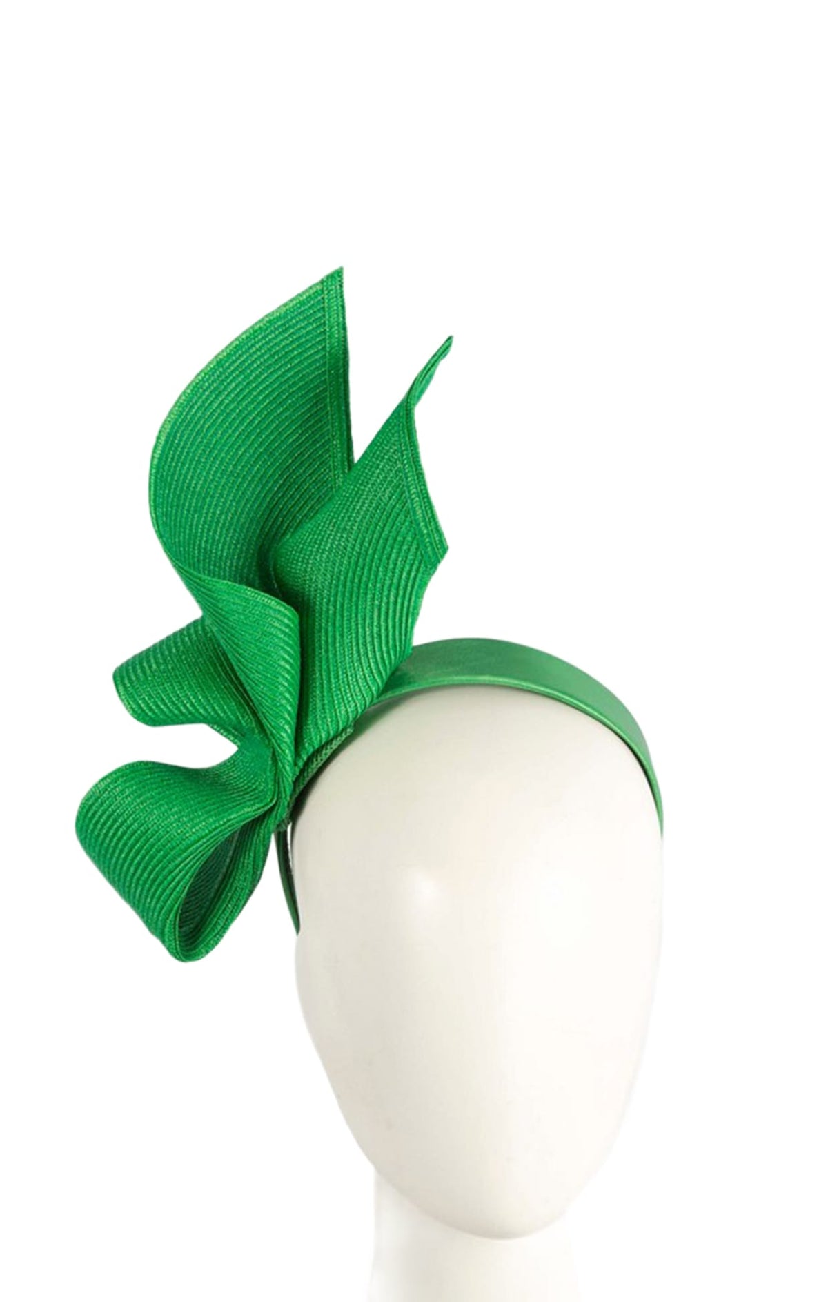 Headwear OS / GREEN MARGOT FASCINATOR IN GREEN