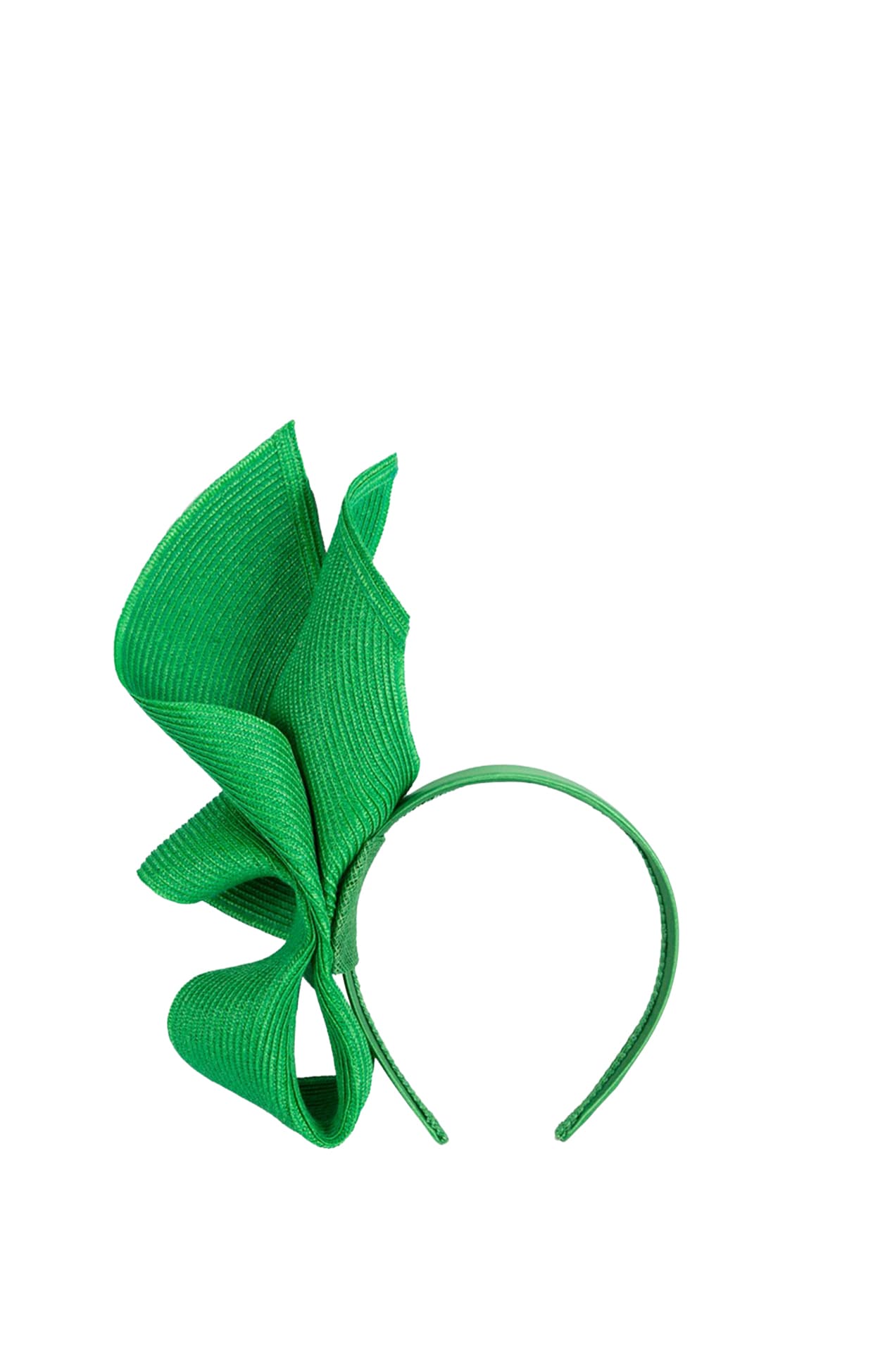 Headwear OS / GREEN MARGOT FASCINATOR IN GREEN