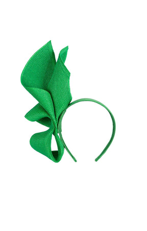 Headwear OS / GREEN MARGOT FASCINATOR IN GREEN