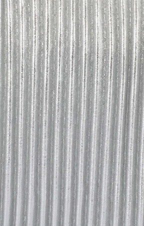 Bags OS / SILVER NAOMI PLEATED CLUTCH BAG IN SILVER