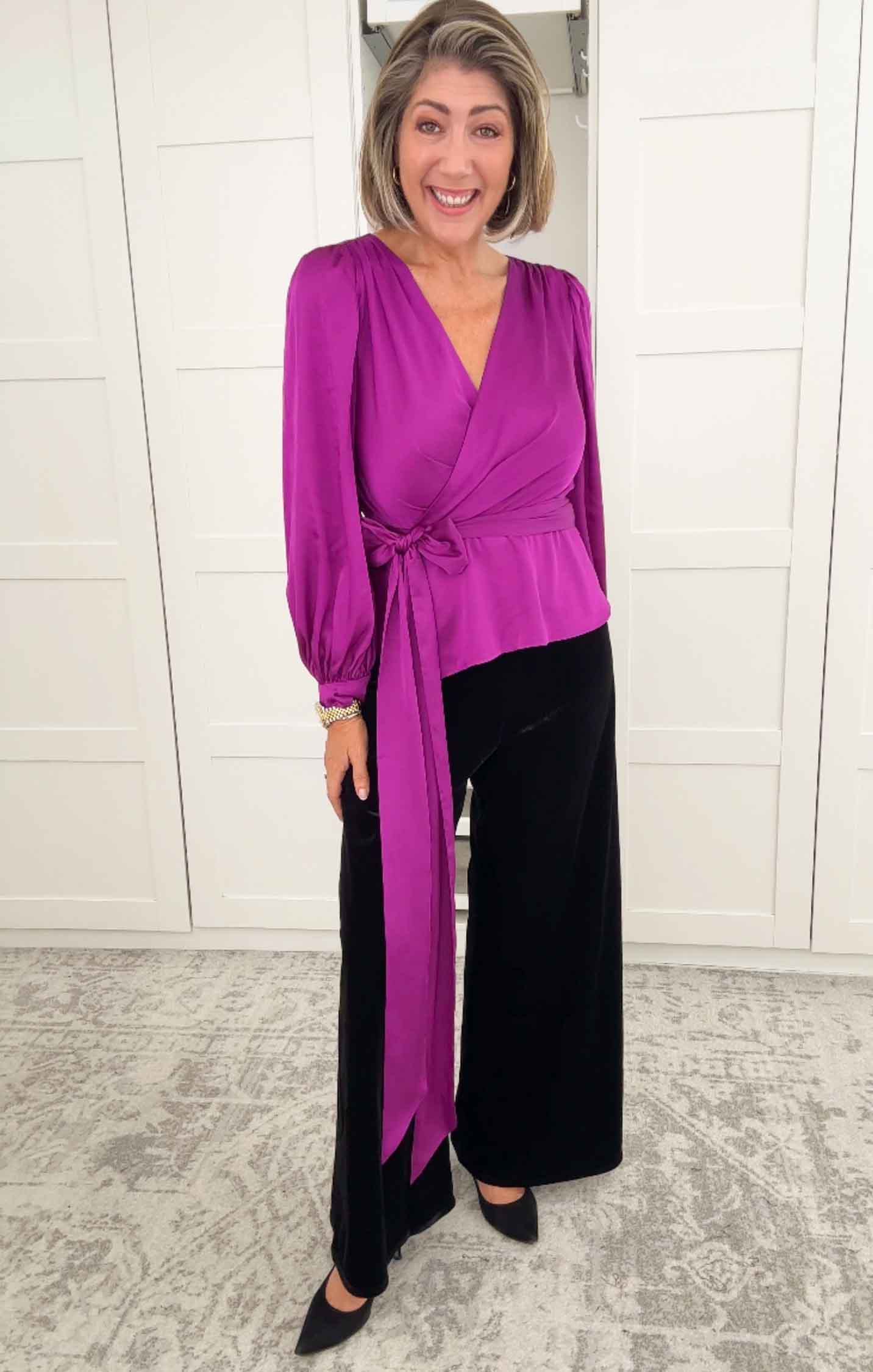 Pants Multi Occasion PLUSH PALAZZO PANT
