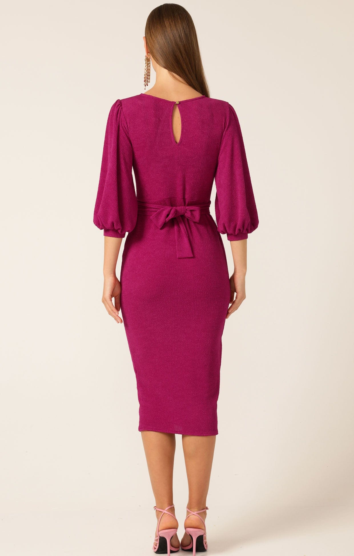 Dresses Multi Occasion NICOLE DRESS RASPBERRY