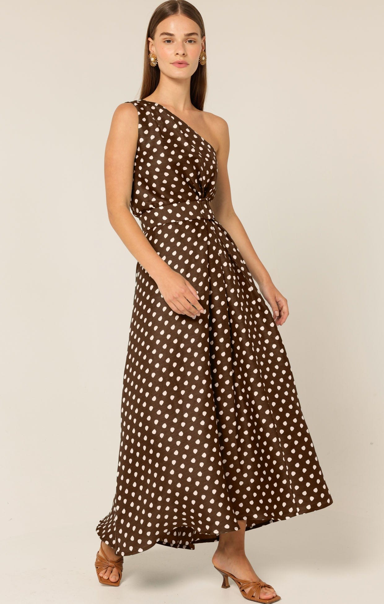 Dresses Events GARDENIA ONE SHOULDER DRESS