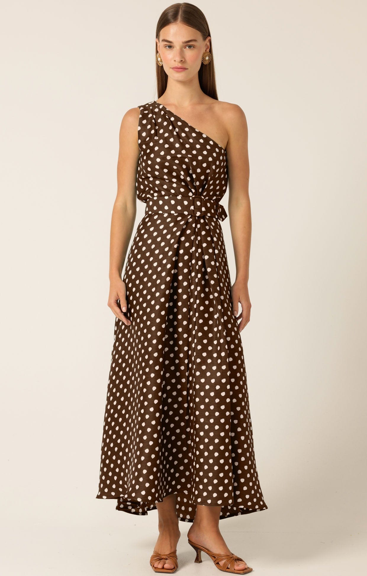 Dresses Events GARDENIA ONE SHOULDER DRESS