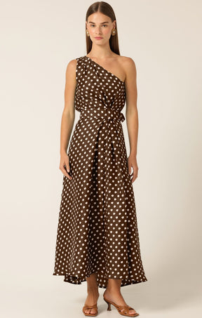 Dresses Events GARDENIA ONE SHOULDER DRESS