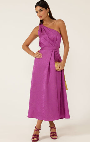 Dresses Events ORLEANS ONE SHOULDER MIDI DRESS