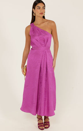 Dresses Events ORLEANS ONE SHOULDER MIDI DRESS