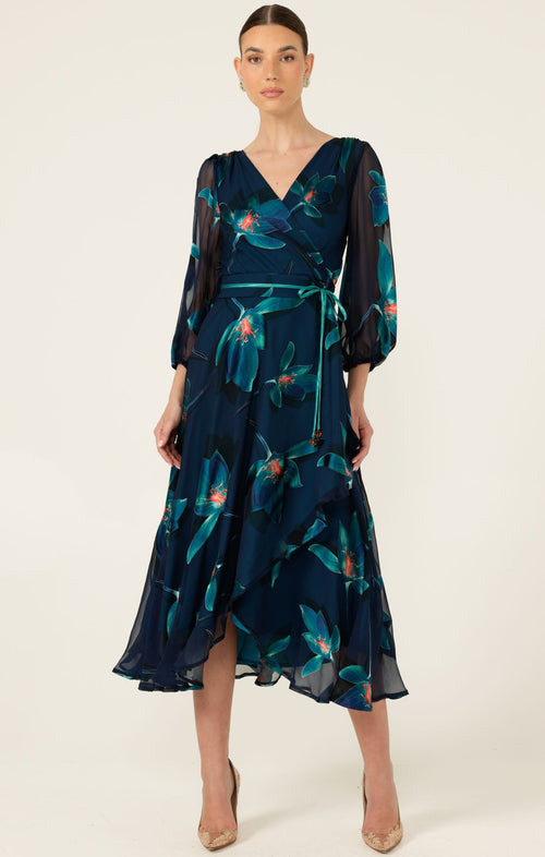 Dresses Events PENDULUM WRAP DRESS