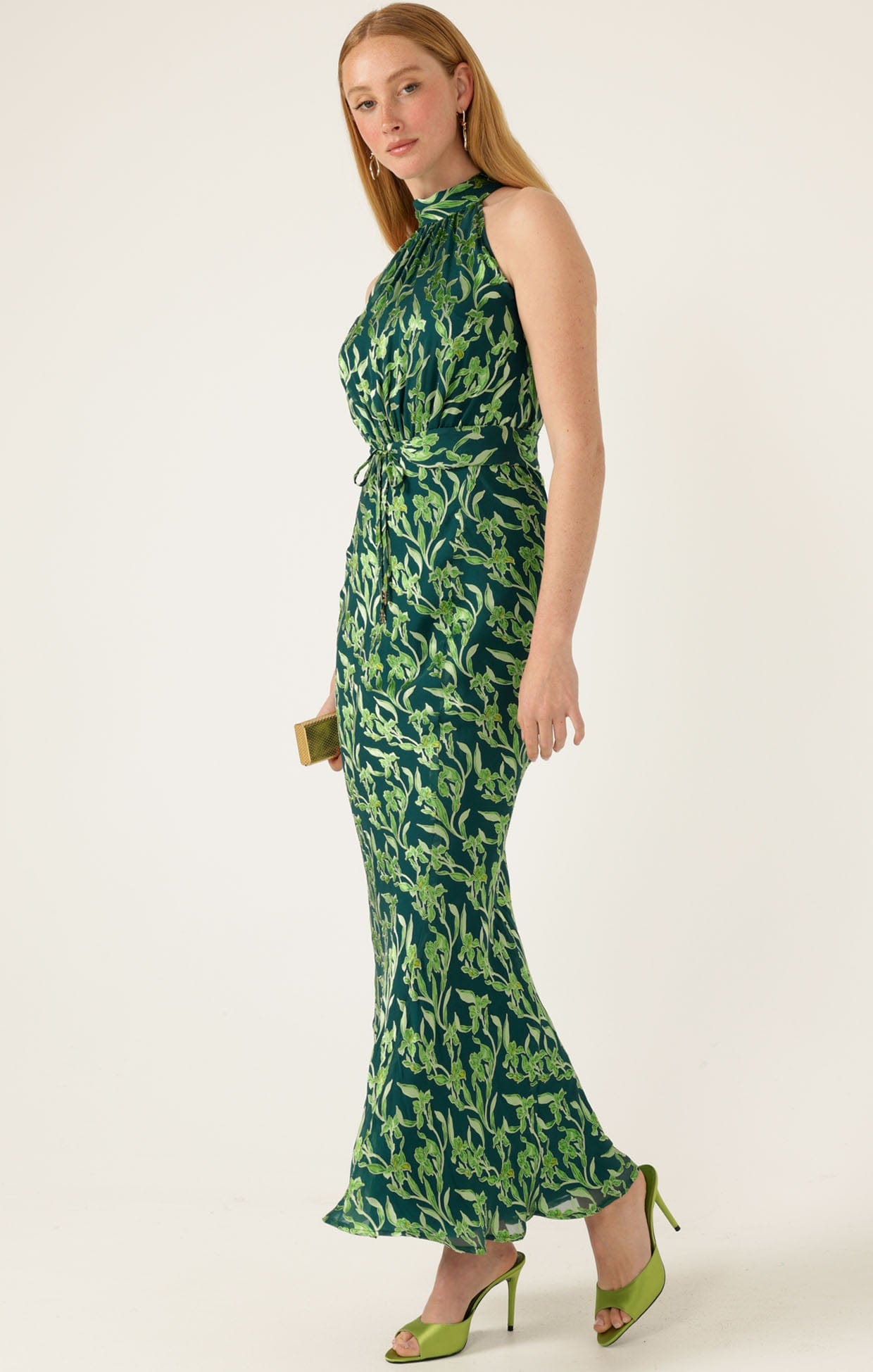 Dresses Events PRISCILLA HALTER BIAS DRESS