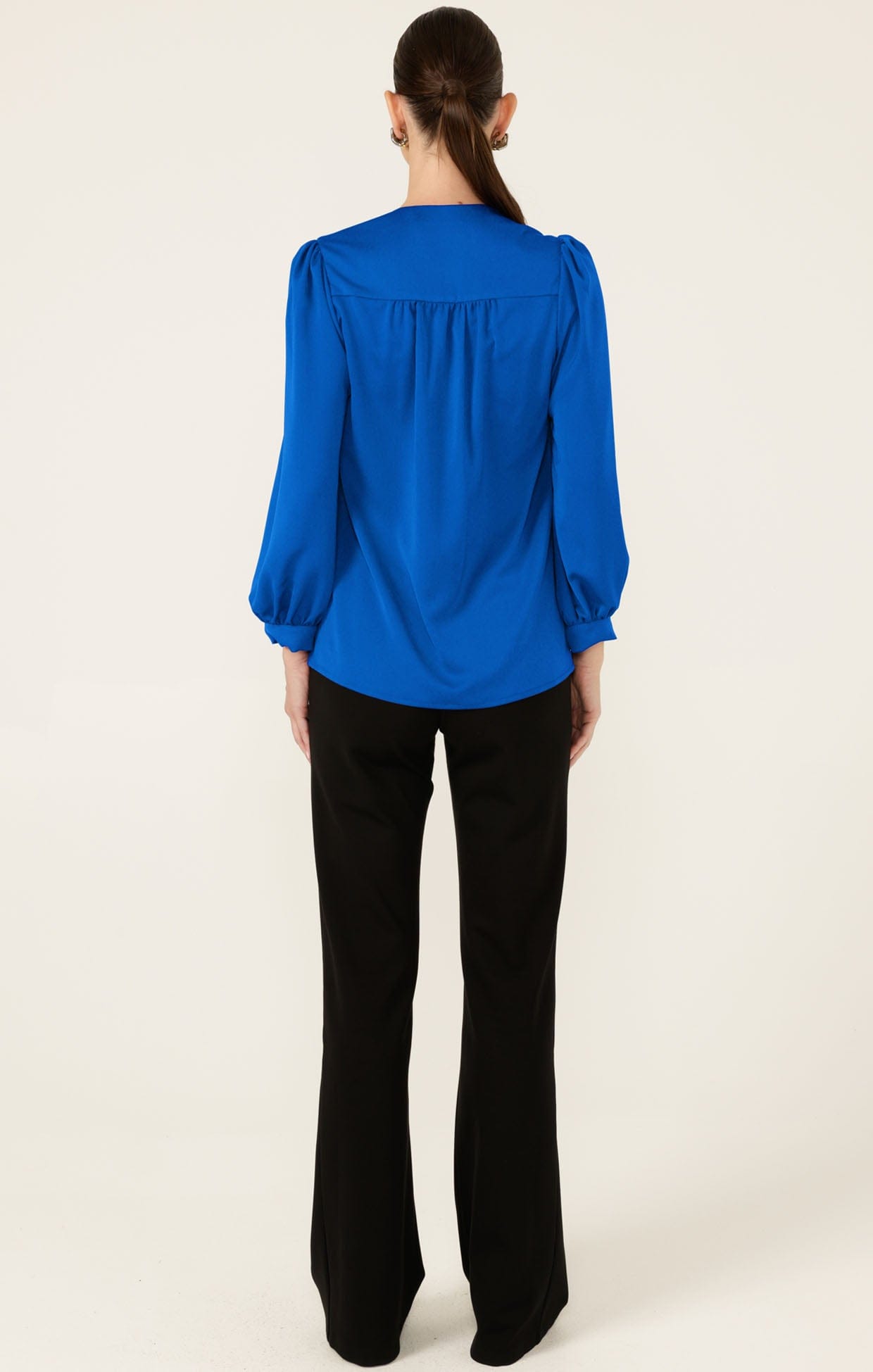 Tops Multi Occasion PRUDENCE BLOUSE IN CERULEAN