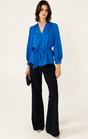 Tops Multi Occasion PRUDENCE BLOUSE IN CERULEAN